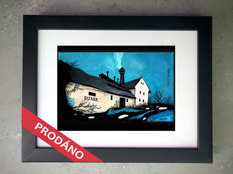 Grafický list " PRVNÍ PODBĚLY"
