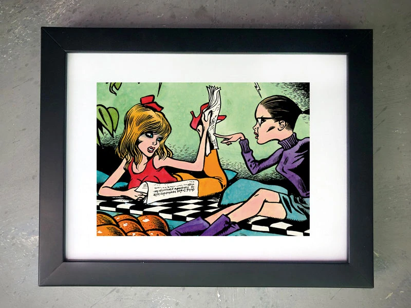 Grafický list - Certified Giclée "VĚČNÝ NÁVRAT VÝŘEZ II."