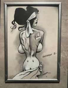 Originální kresba Káji Saudka "NEVINNOST II."