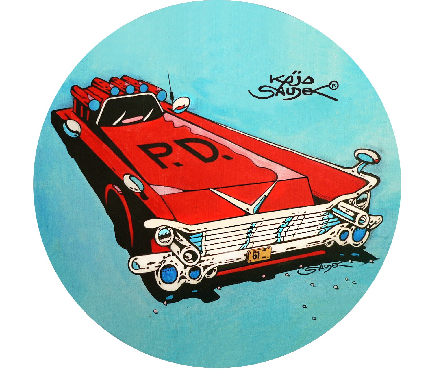 Placka "P.D. (color)" 35mm