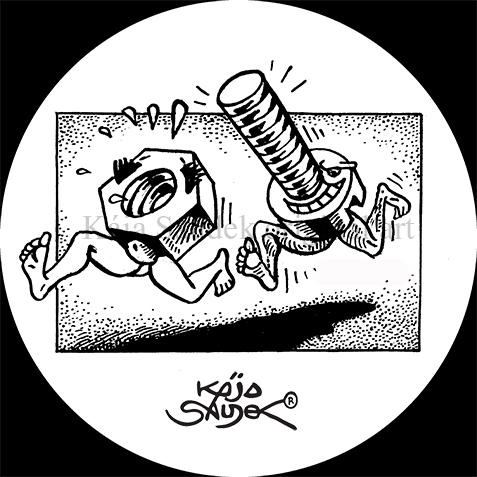 Placka "Šroubek a Matička" 35mm