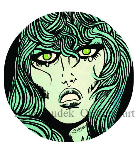 Placka "Muriel obličej" 35mm