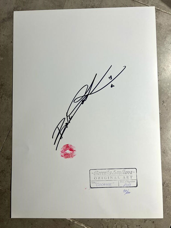 Limitovaná, signovaná, číslovaná autorská edice "Saudek Art"