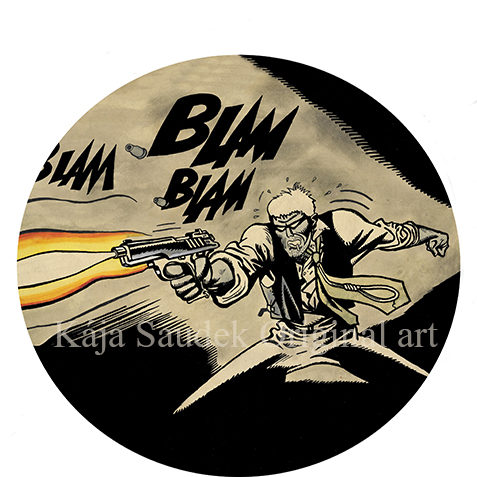 Placka "Blam Blam Blam" 35mm