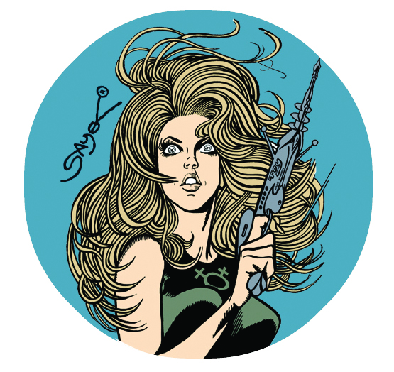 Placka "Barbarella" 35mm