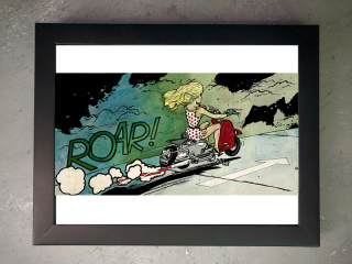 Grafický list - Certified Giclée "KDO CHCE ZABÍT JESII? - ROAR!" XL