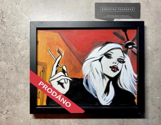 Grafický list - Hand painted version "LET's GO!"