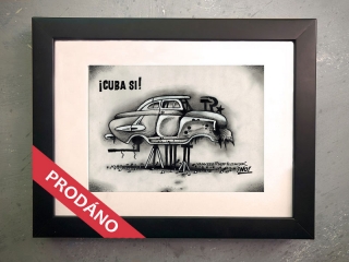 Grafický list "CUBA SI!"