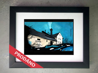 Grafický list " PRVNÍ PODBĚLY"