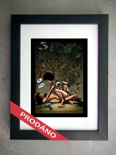 Grafický list - Certified Giclée "ARNAL A DVA DRAČÍ ZUBY pg. 17 color version"