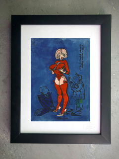 Grafický list - Certified Giclée "PŘEŽITKY BURŽOÁZNÍ KULTŮRY"