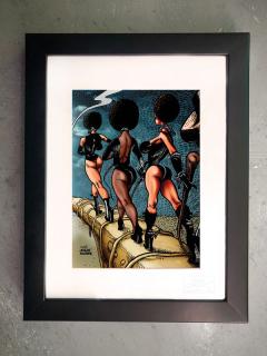 Grafický list - Certified Giclée "ARNAL - COLOR. DETAIL pg. 18"
