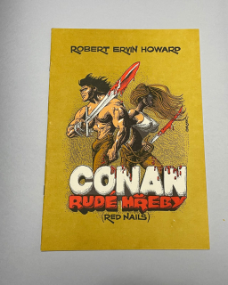 Sešit "Conan - Rudé hřeby - Red nails" První vydání 1988