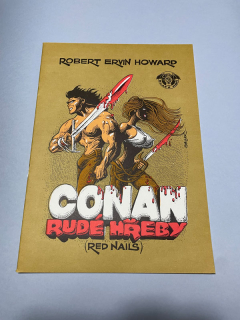 Sešit "Conan - Rudé hřeby - Red nails" Druhé vydání 1990