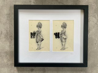 Grafický list - Certified Giclée "PF 1984 I. a II. - in a pair"