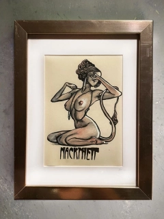 Grafický list - Certified Giclée "NACKHEIT"