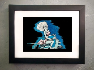 Grafický list - Certified Giclée "Kdo chce zabít Jessii, tel. 276144.-short version"