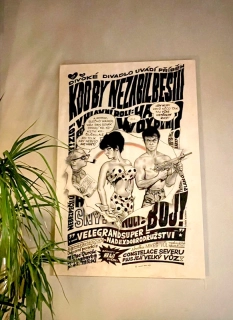 GICLEÉ PRINT NA PLÁTNO  "KDO CHCE ZABÍT BESTII"