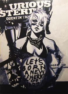 Pohlednice "Let's Born a New Generation of Warriors"